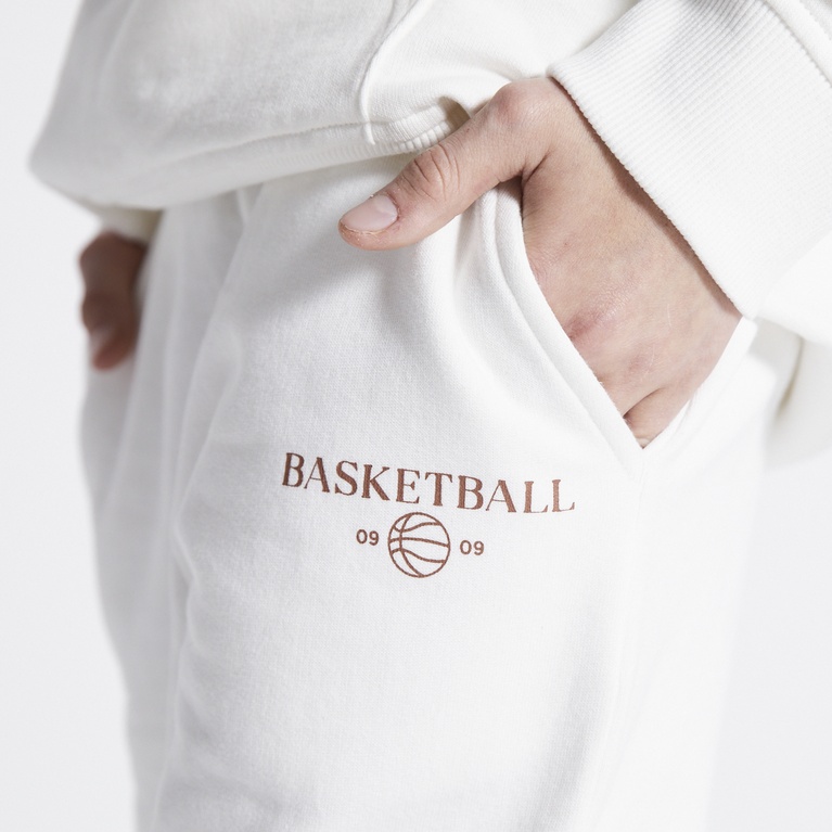 Sweatpants "Vilmer Print Star" White